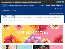 Tablet Screenshot of ferrantebijoux.com